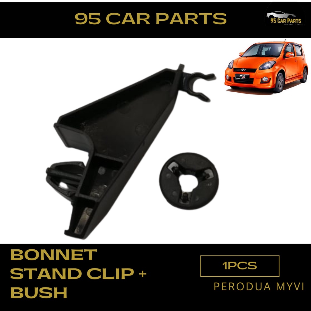 1set2pcs Old Perodua Myvi Stand Clip + Bush / Stand Bush