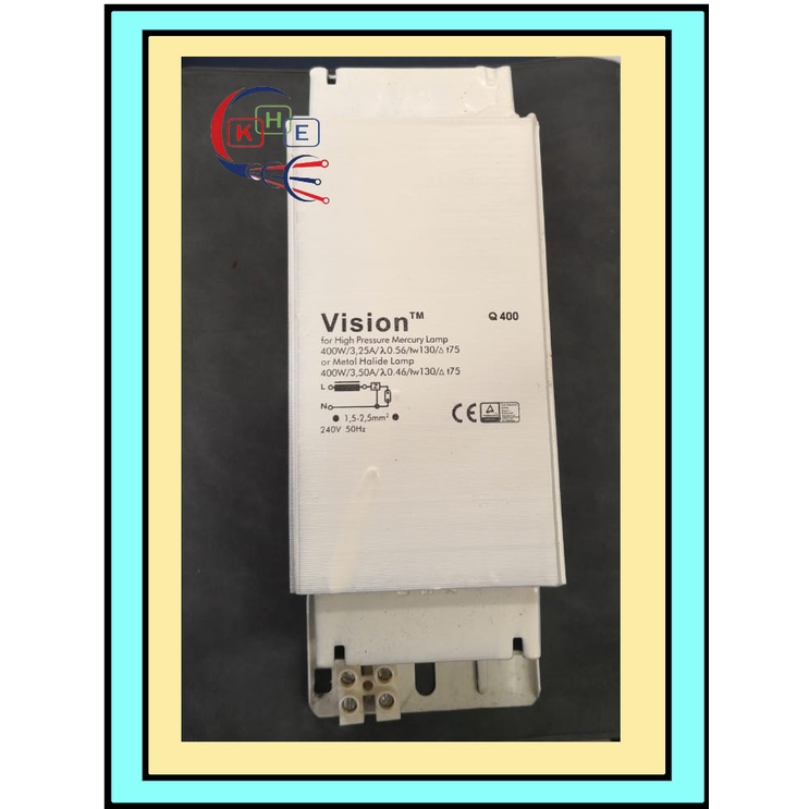 Vision 400W Sodium Son / Metal Halide Choke Ballast Shopee Malaysia
