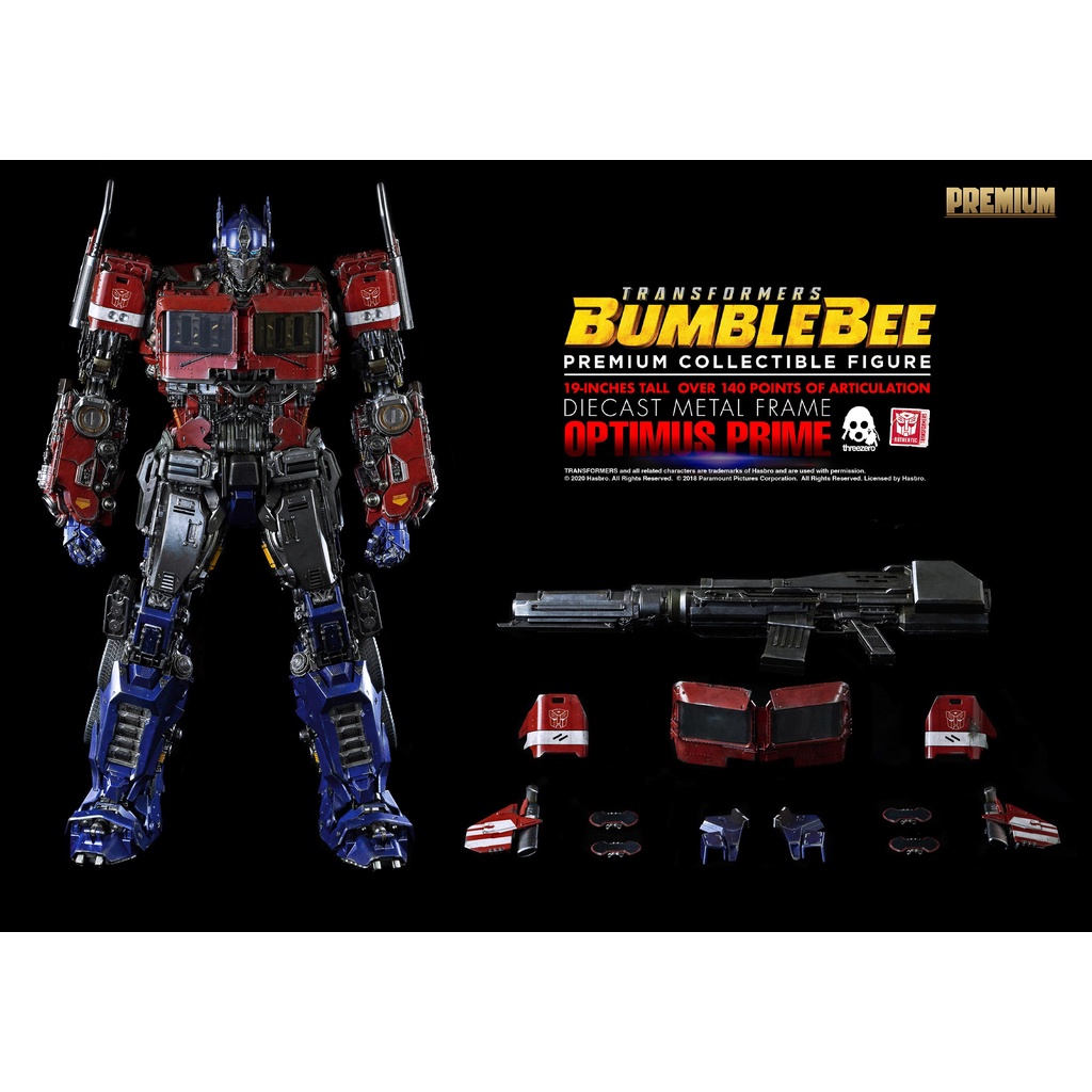 [Ready Stock] threezero Transformers Bumblebee PREMIUM Optimus Prime