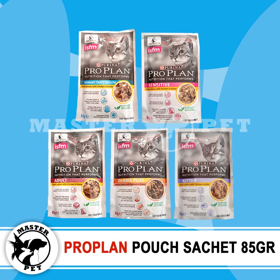 Wet Cat Food Pro Plan Wet 85gr Cat Food ProPlan Pouch Sachet Shopee