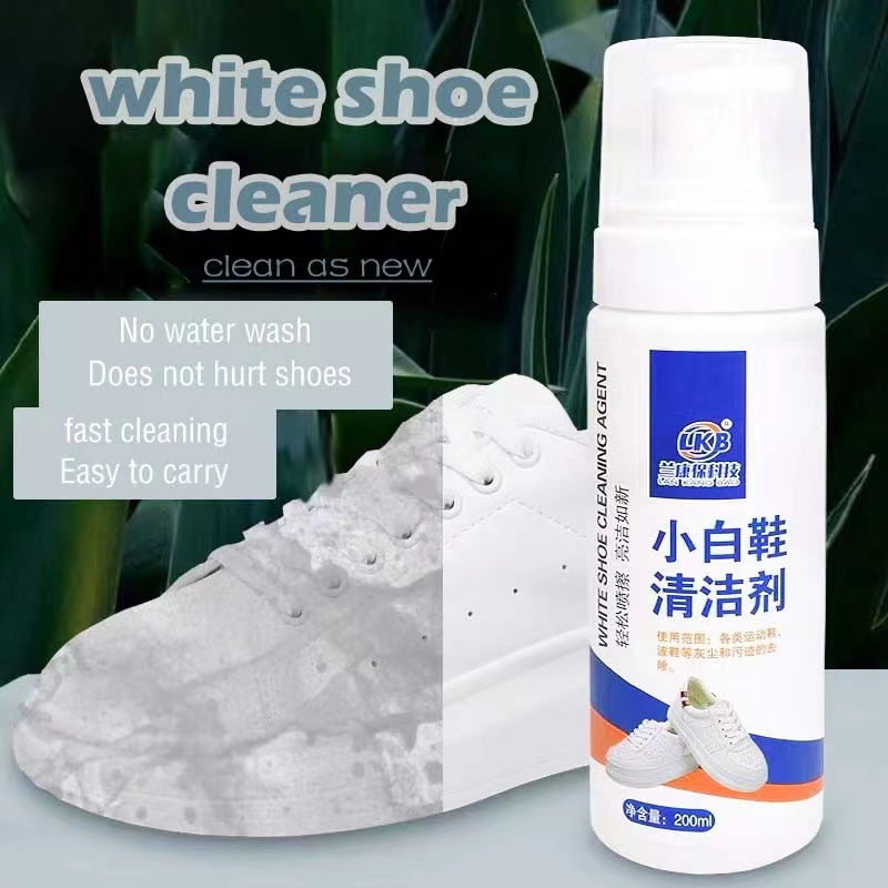 Sneakers Cleaning Combo White Shoe Foam Cleaner (200ml) 小白鞋清洁剂 Sneaker