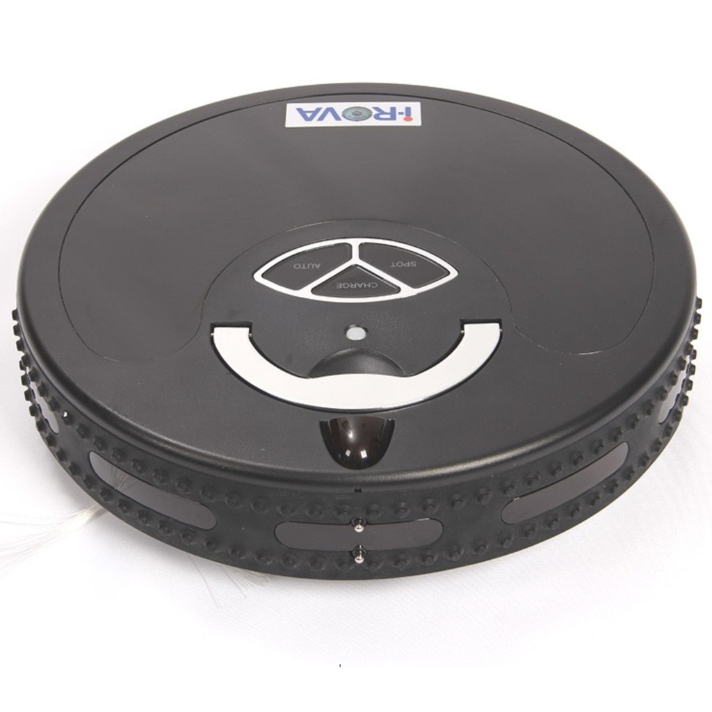 IROVA XR510B Robotic Floor Vacuum Cleaner (Black) Shopee Malaysia