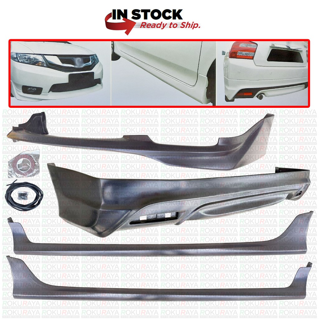 Honda City TMO 5th Gen 2012 Facelift Model MDL PU Getah Rubber Bumper