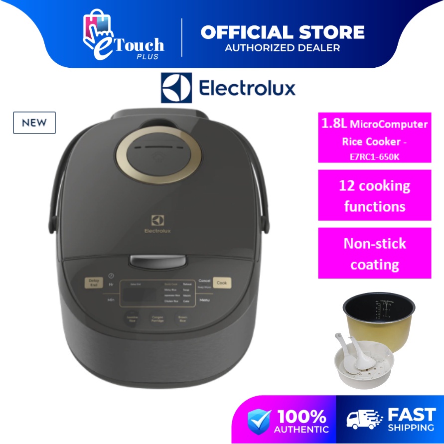 Electrolux Digital Micro Computer Touch Rice Cooker 18L E7RC1650K