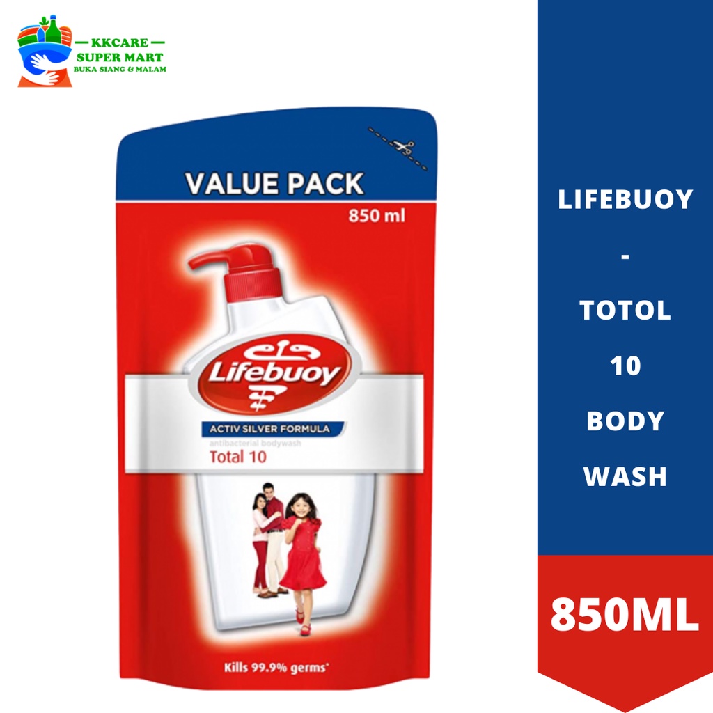 Lifebuoy Total 10 Antibacterial Body Wash 850ML Shopee Malaysia