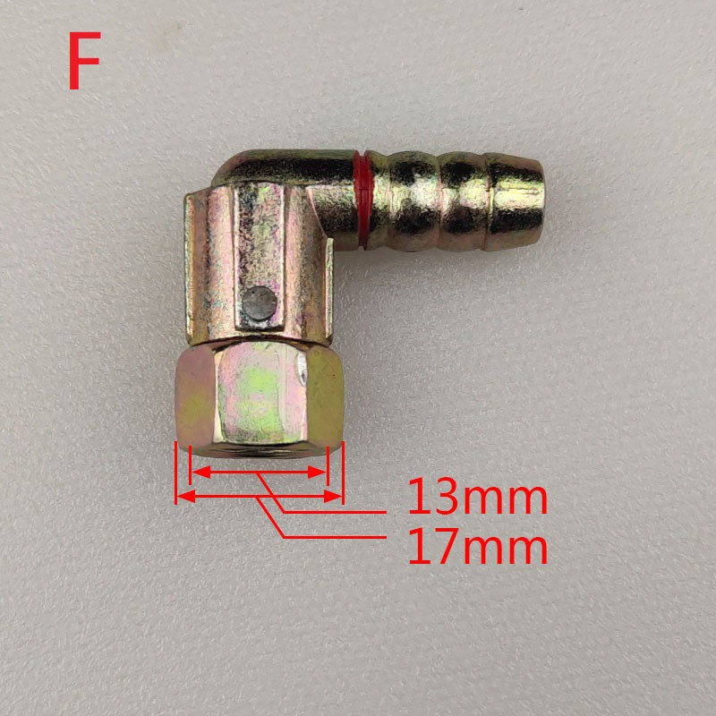 Universal Gas Cooker Stove Hob Inlet Joint Hose Connection L Shape