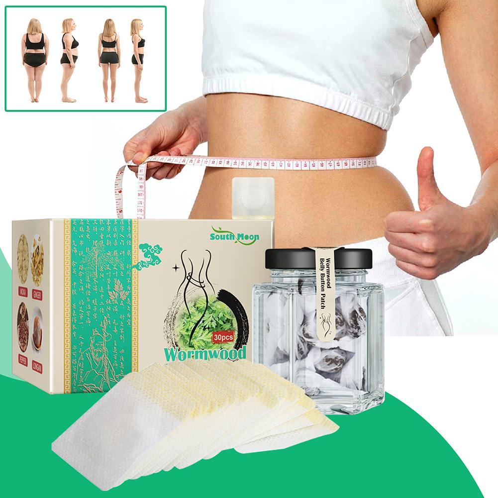 30pcs/set Chinese Herbal Weight Loss Navel Sticker Slimming Tummy