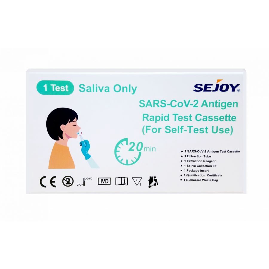 *Clearance* Covid19 Saliva SelfTest Kit (Gmate 1's/ UDBio TestNGo 1