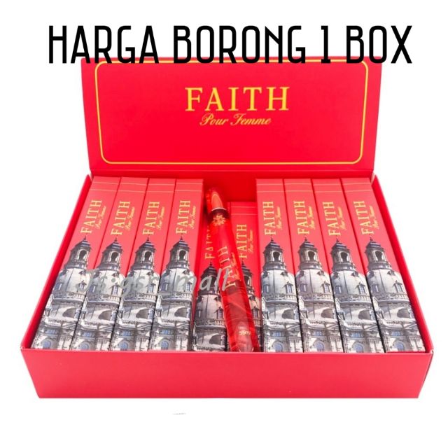 PERFUME 35ML FAITH POUR FEMME [20PCS PER BOX] Shopee Malaysia