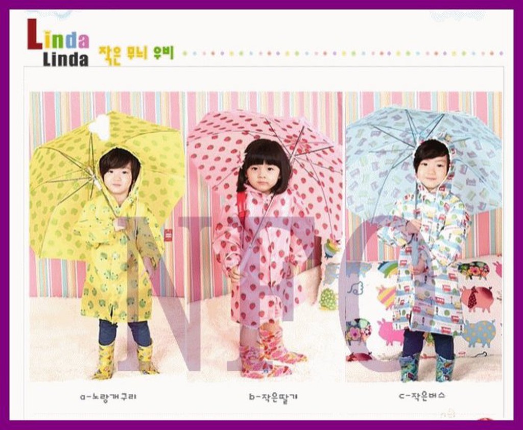 Children's Raincoats Japanese Cute Cartoon Children's Raincoats