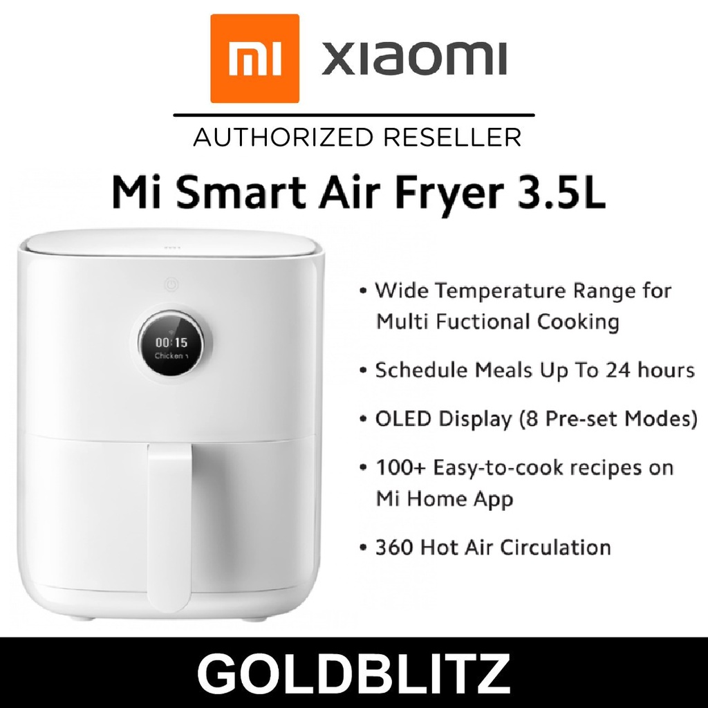 Xiaomi Mi Smart Air Fryer 3.5L (Air frying丨Baking丨Yoghurt丨Dried fruit丨