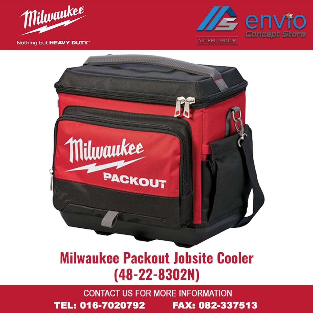 Milwaukee Packout Jobsite cooler (48228302N) Shopee Malaysia
