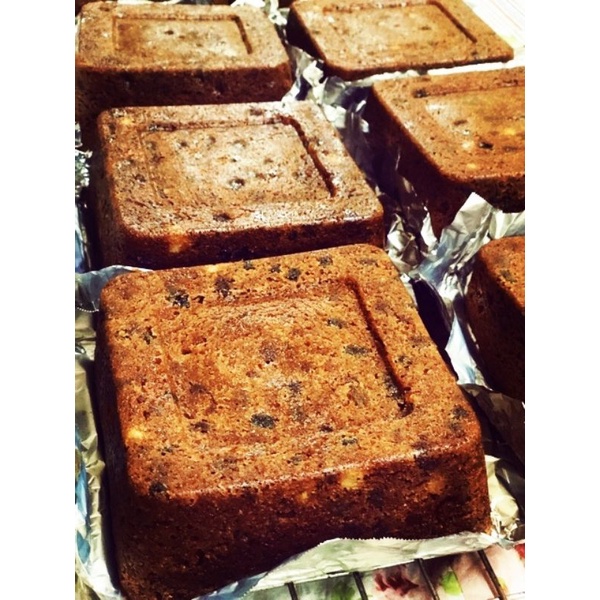 PREMIUM Kek Buah Kukus Tradisi Mix Fruit Cake 💯 Pure Butter