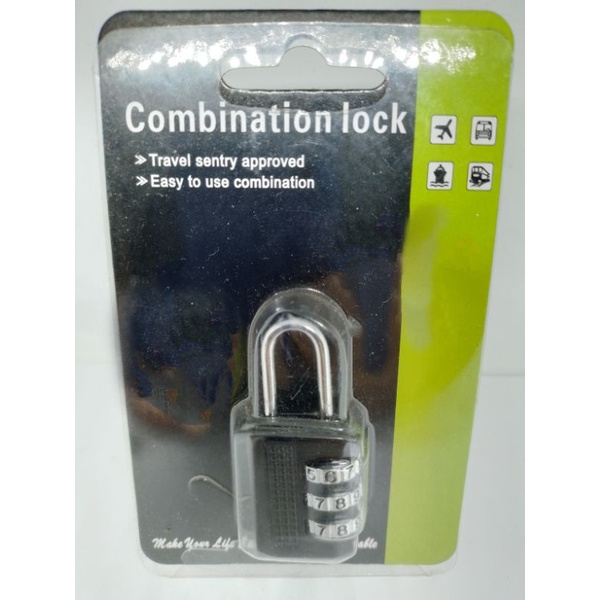 Combination lock (Travel) Shopee Malaysia