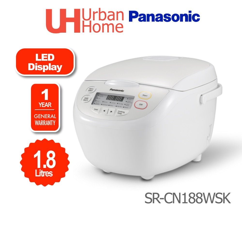 Panasonic Digital Jar Rice Cooker (1.8L) SRCN188WSK / SR