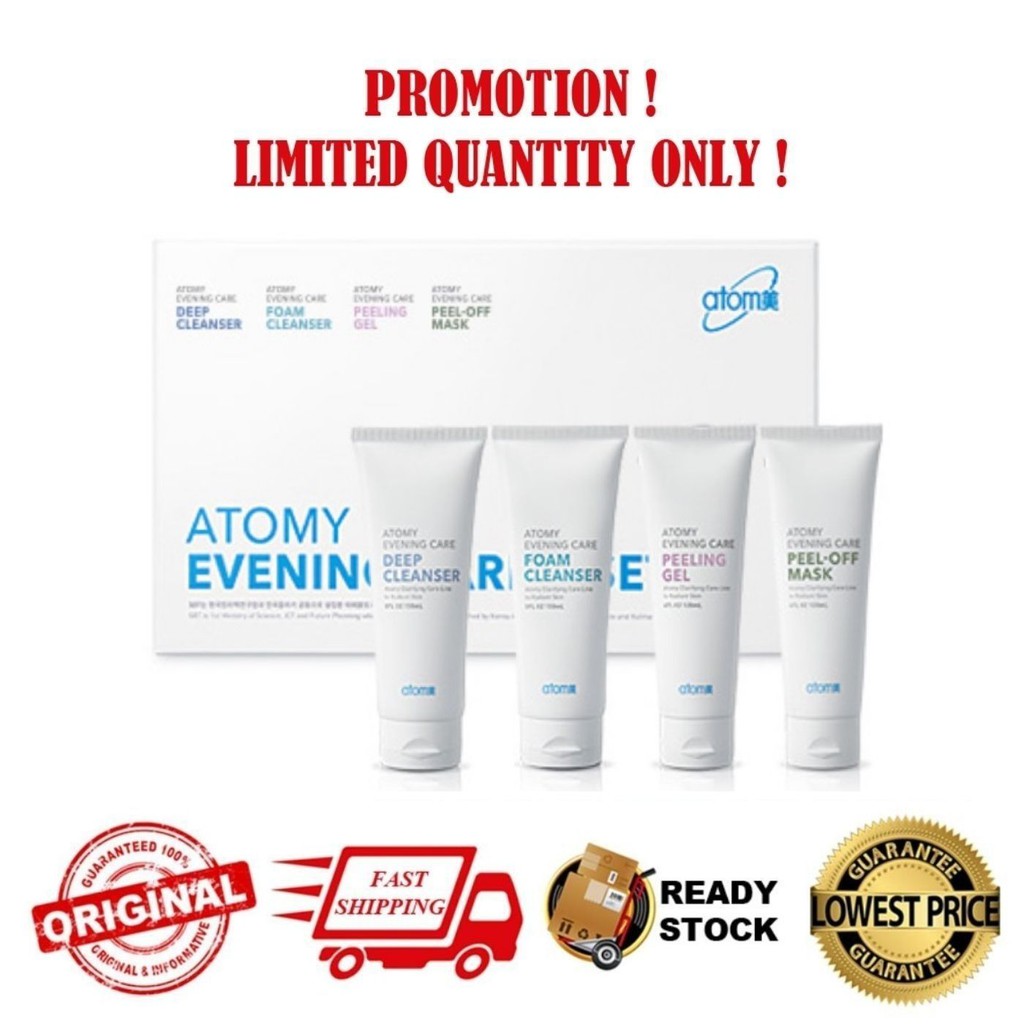 Atomy Evening Care Set ( Foam cleanser / Deep cleanser / Peel off