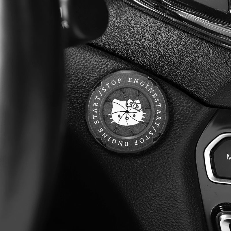 New Auto Car Engine Push Start Stop Button Cover Universal Car