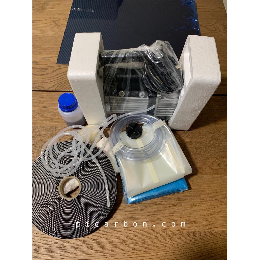 PiCarbon Infusion Vacuum Bagging carbon fiber starter kit Shopee Malaysia