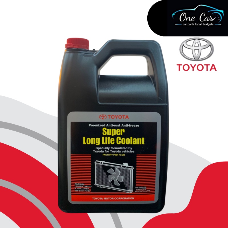 Toyota Genuine Radiator Super Long Life Coolant (3.785L) Pink Colour