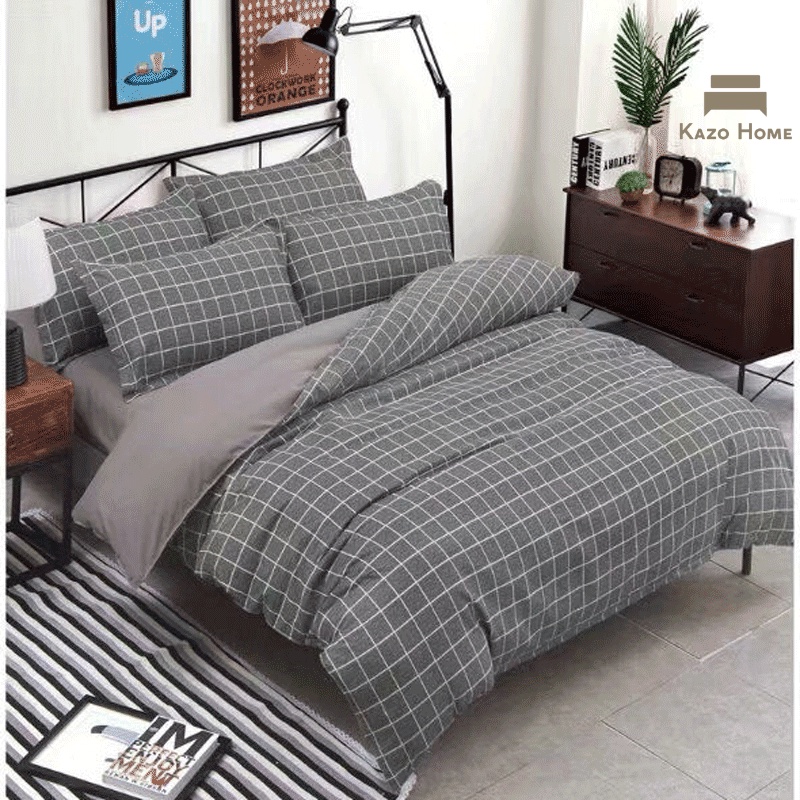 [Kazo] Homes Cadar Katil Single 2IN1 Katil Queen 4IN1 Fitted Bedsheets