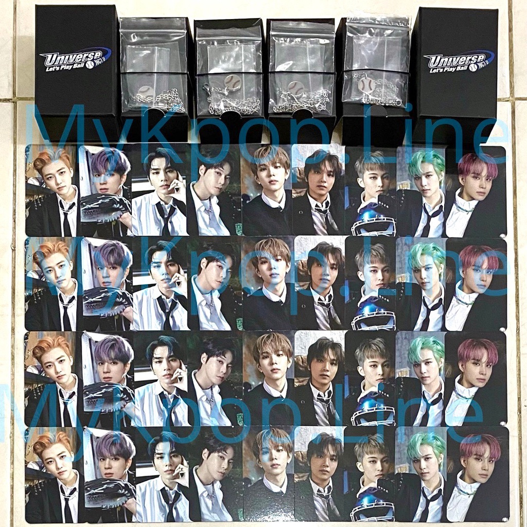 Nct Necklace Lets Play Ball READY Sharing Photocard Necklace Pendant