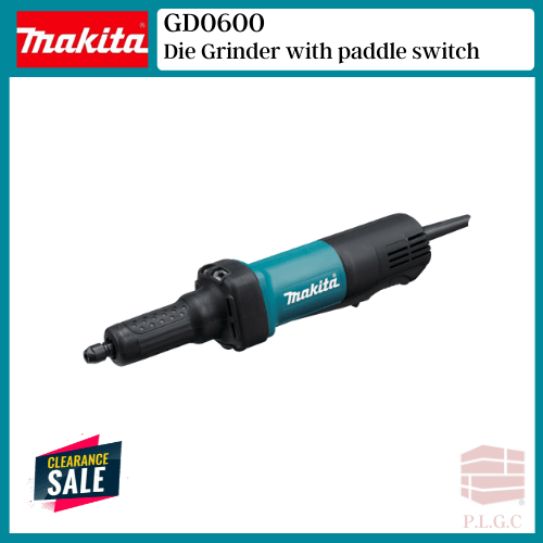Makita GD0600 Straight Grinder / Die Grinder with Paddle Switch Shopee Malaysia