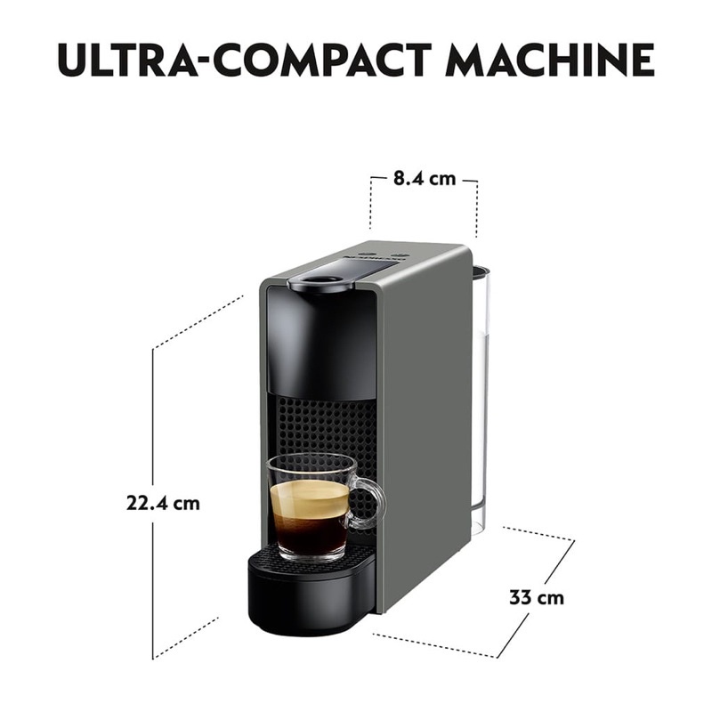 Nespresso Essenza Mini White Coffee Machine (C30MEGRNE2) Shopee
