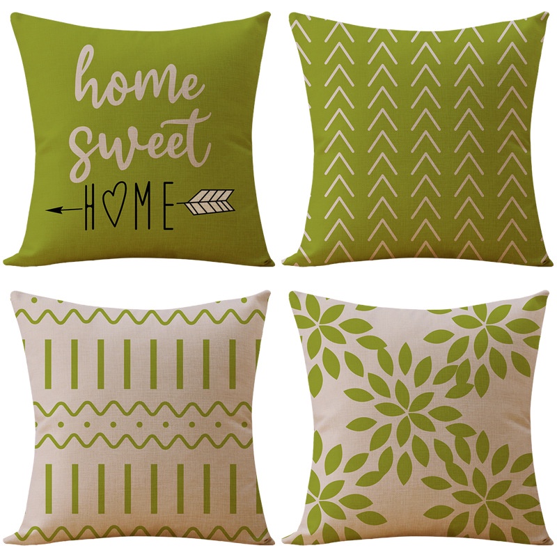 [READY STOCK] [Single Side] 1 Piece Grass Green Pillow Case Sarung