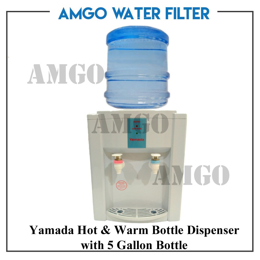 Yamada Water Dispenser Hot & Normal Bottle Dispenser With 5 Gallon