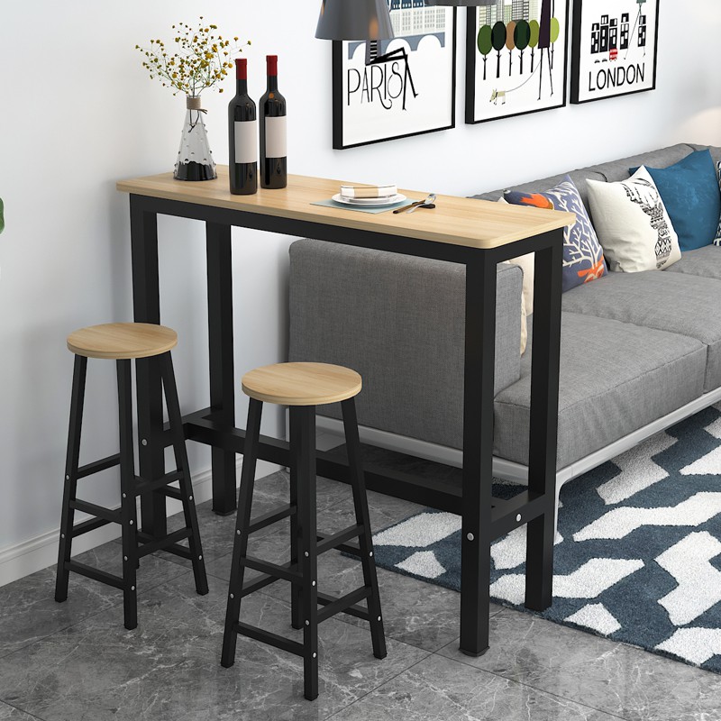 Wall bar table home simple living room partition small bar high table
