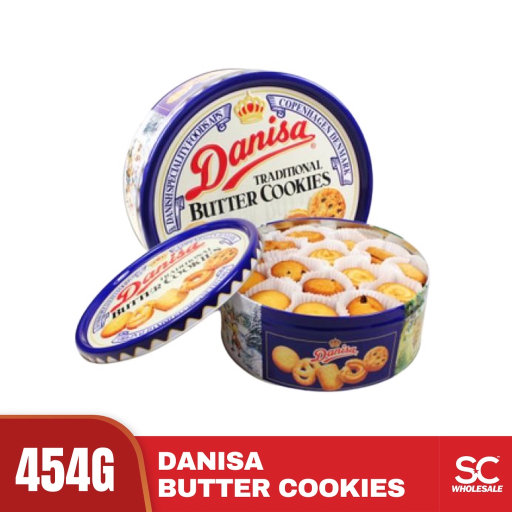 Danisa Traditional Butter Cookies 454g Shopee Malaysia
