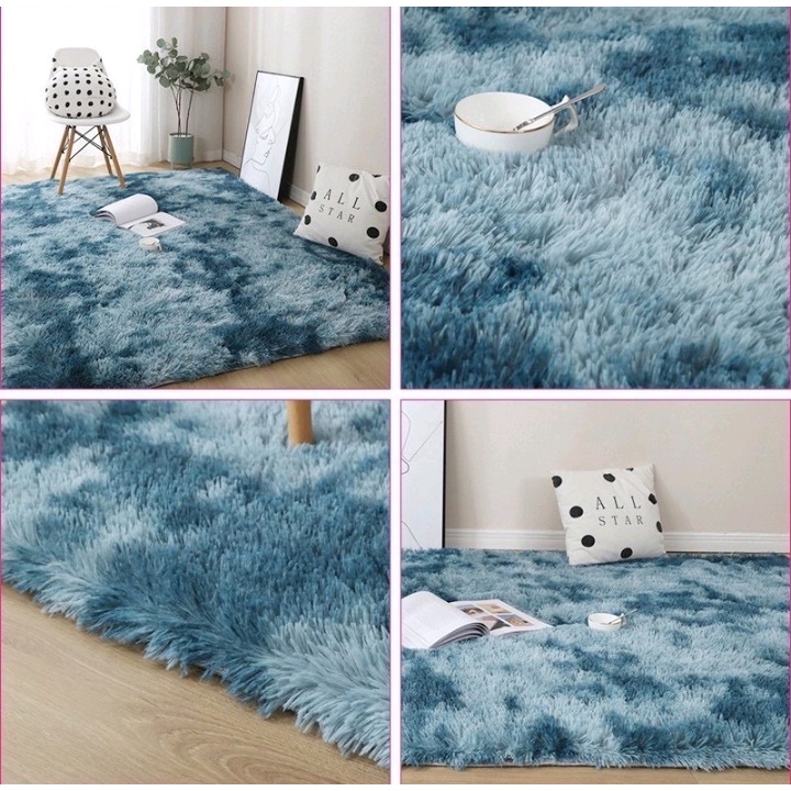 XXXL X L M {014} Karpet Bulu Lembut Fluffy Carpet Bulu Soft