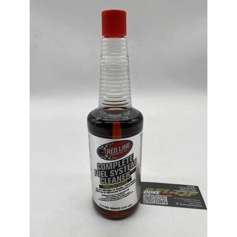 Red Line Complete Fuel System Clraner RED LINE SI1 Complete Fuel