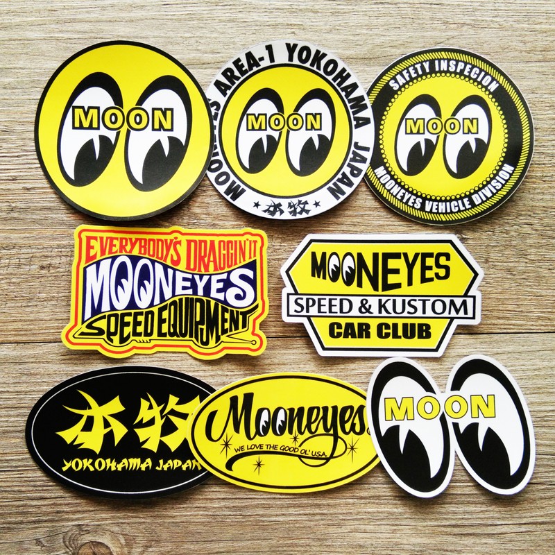 MoonEyes 3M Vinyl Sticker Batch 01 Shopee Malaysia
