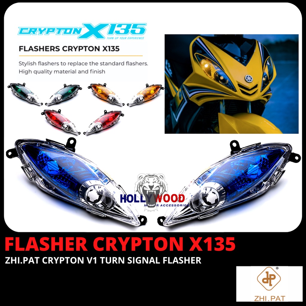 SIGNAL CRYPTON YAMAHA LC135 v1 100 ORIGINAL VIETNAM ZHI.PAT FLASHER