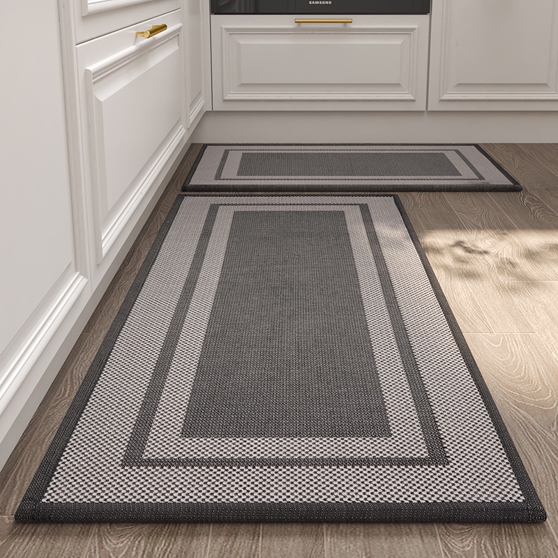 Kitchen Mat Rubber AntiSlip Karpet Dapur,Washable Alas Kaki for Floor