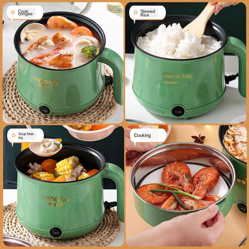 Mini rice cooker Multifunctional mini electric cooker hot pot Steamer