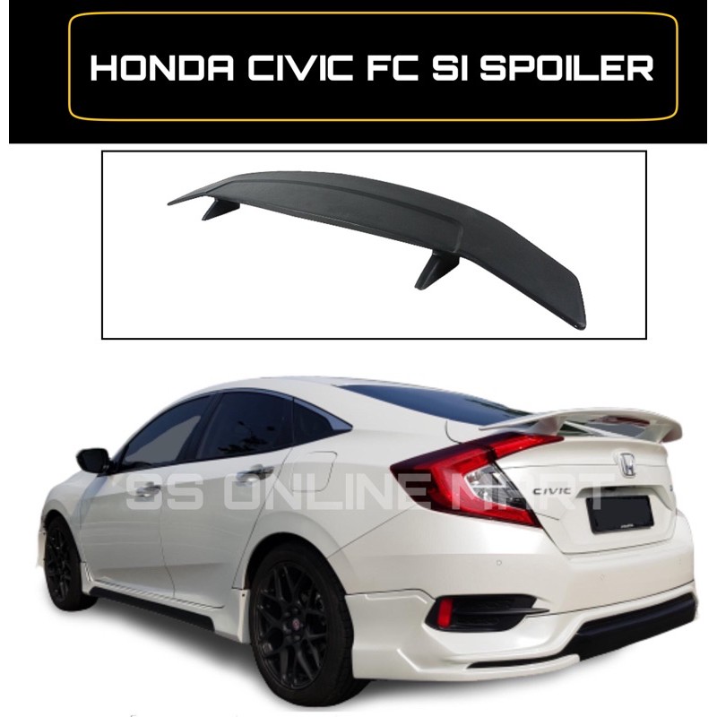  Honda Civic Fc 20162021 SI Spoiler / Ducktail Spoiler / Roof Spoiler