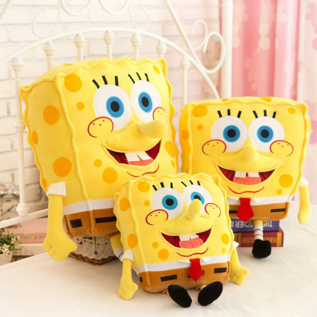(READY STOCK) 60CM SpongeBob Squarepants Stuffed Toy Doll Best Gifts