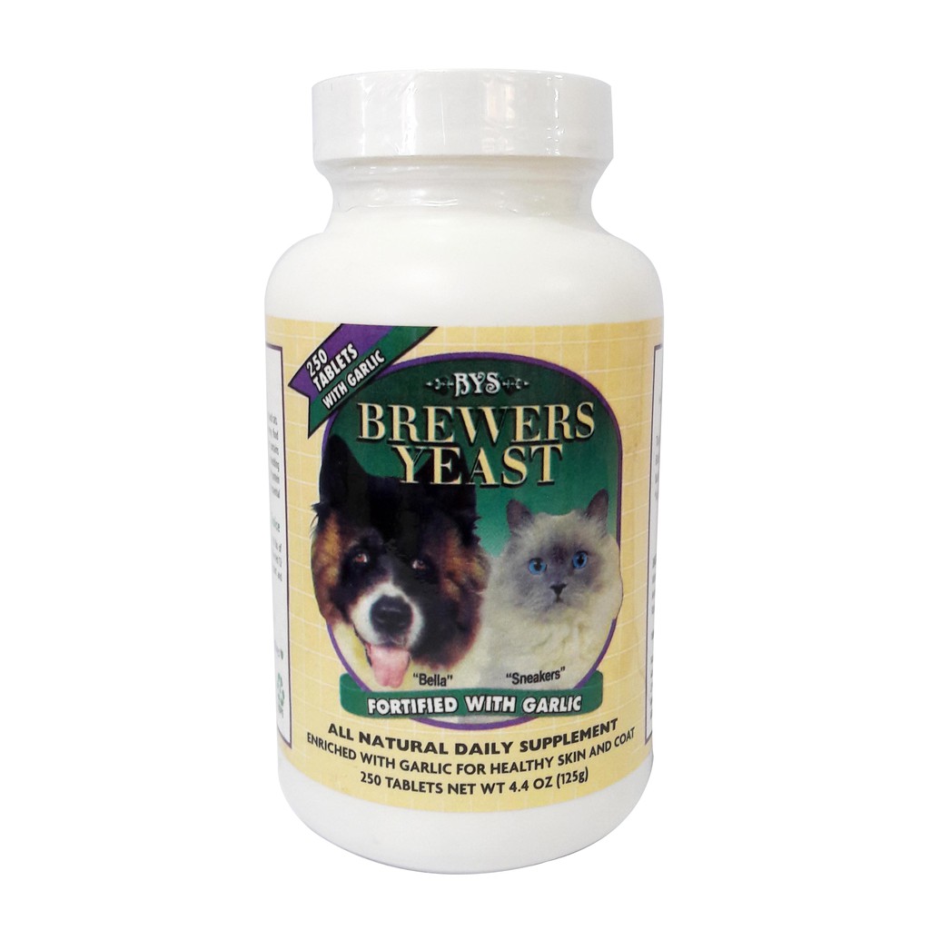 BYS Brewers Yeast Fortified With Garlic 250 Tablets Shopee Malaysia