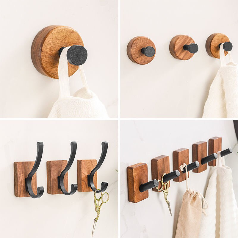 Towel Hooks for Bathroom Wall Mounted Rustic Wall Hooks for Hanging