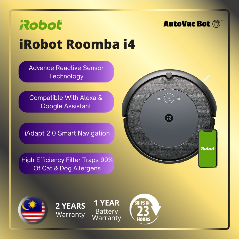 iRobot Roomba i4 Roomba i4+ WiFi Connected Robot Vacuum With