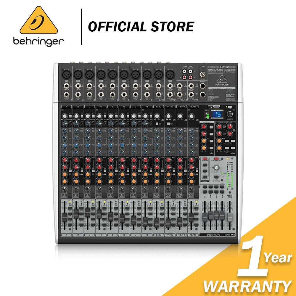 Behringer XENYX X2442USB Mixer with USB and Effects (XENYXX2442USB