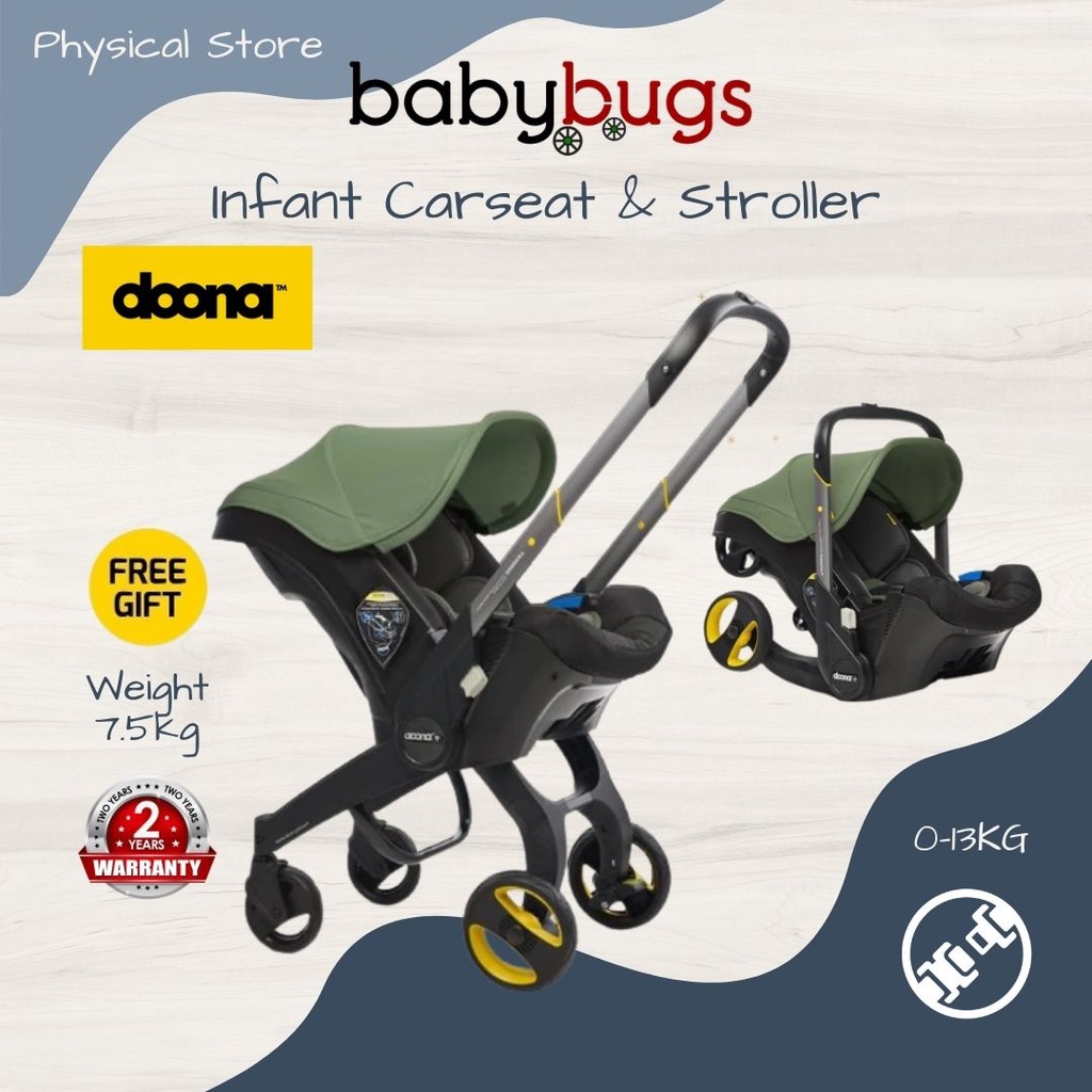 [Free Shipping] Manuf. Year 2024 Doona Car Seat & Stroller [FREE Car
