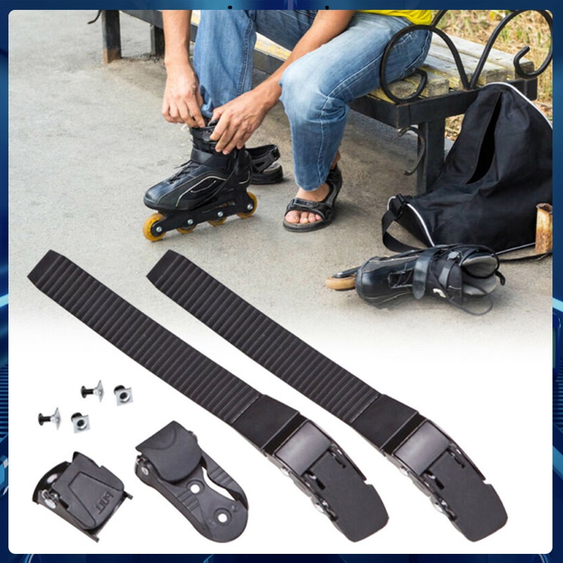 Roller skate strap Nuts Set Energy Strap Inline roller buckle High quality Shopee Malaysia