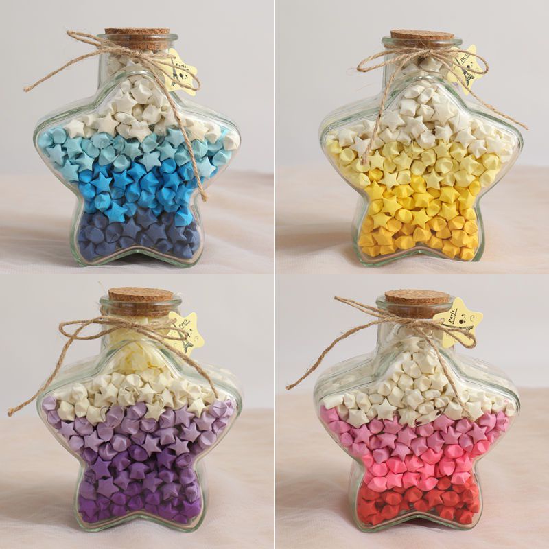 Beautiful StarShaped Glass Jar Shopee Malaysia