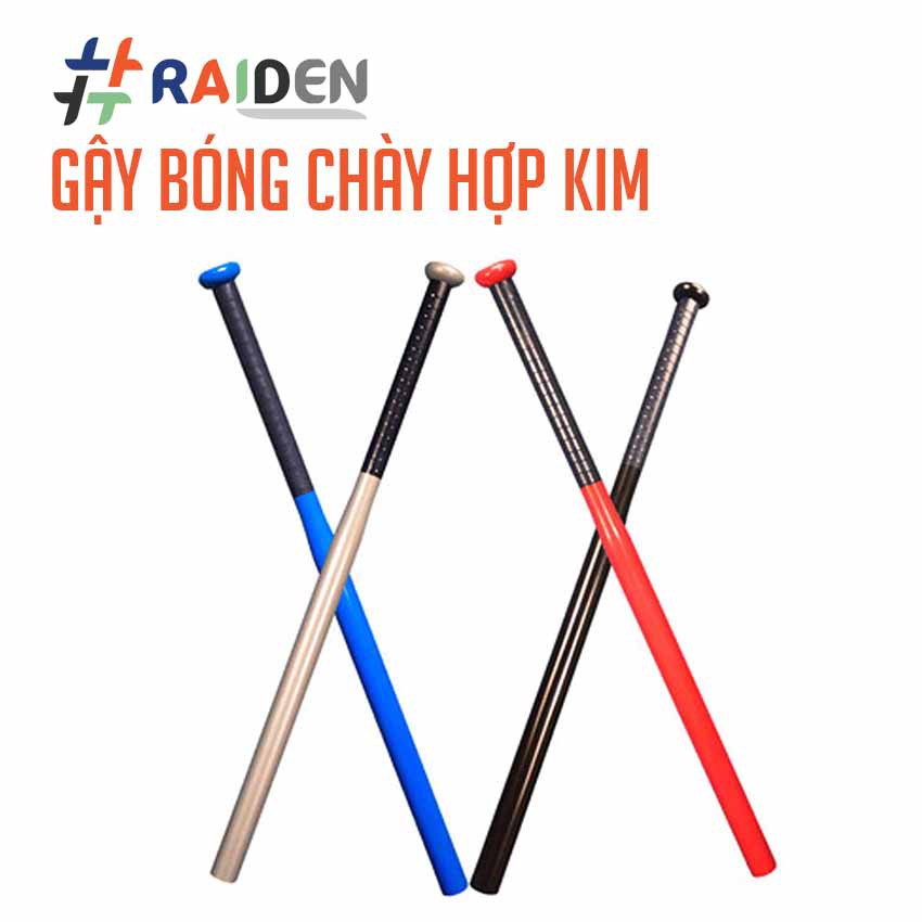 Solid Alloy Baseball Bat 72cm Raiden Metal Baseball Bat With Anti