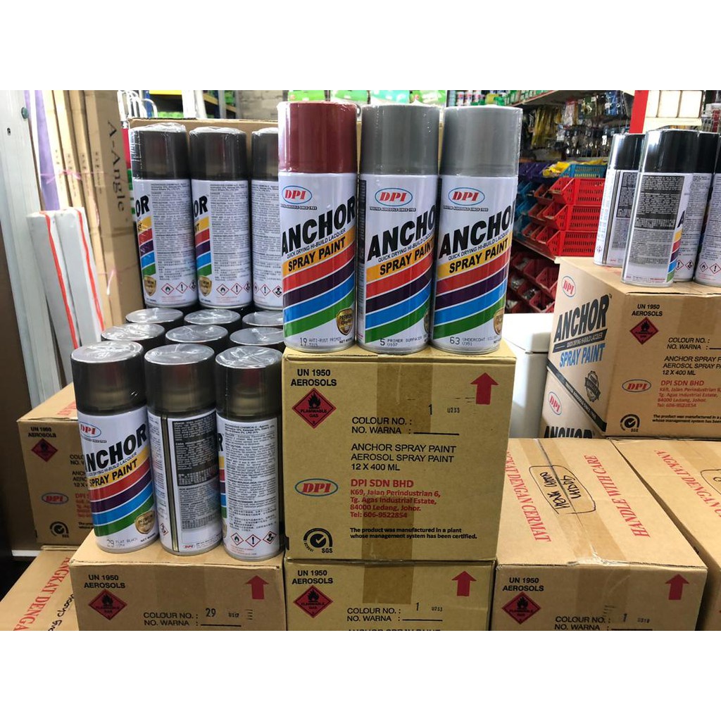 ANCHOR SPRAY ANTIRUST PRIMER UNDERCOAT LOWEST PRICE GUARANTEE) (READY