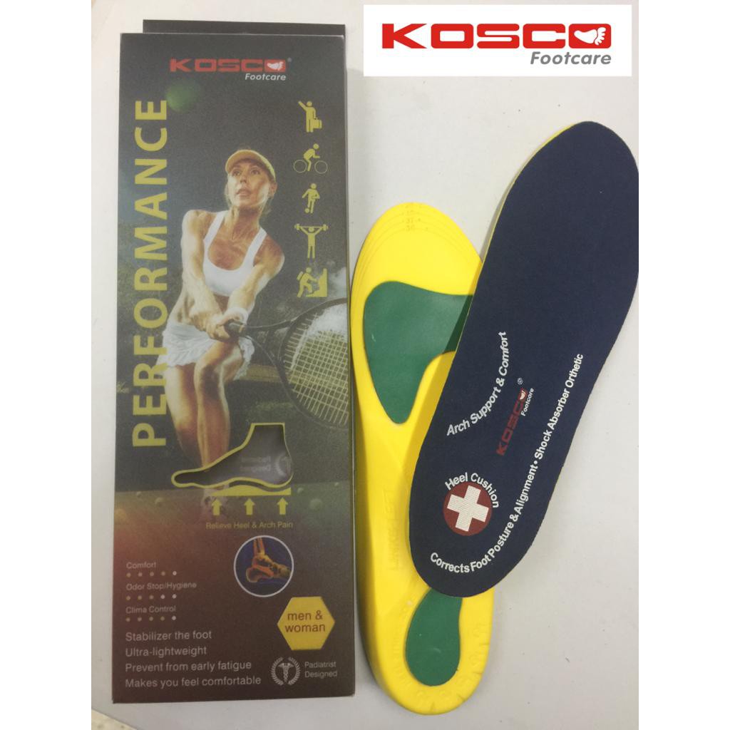 Insoles Arch Support KOSCO Performance Footcare Shopee Malaysia
