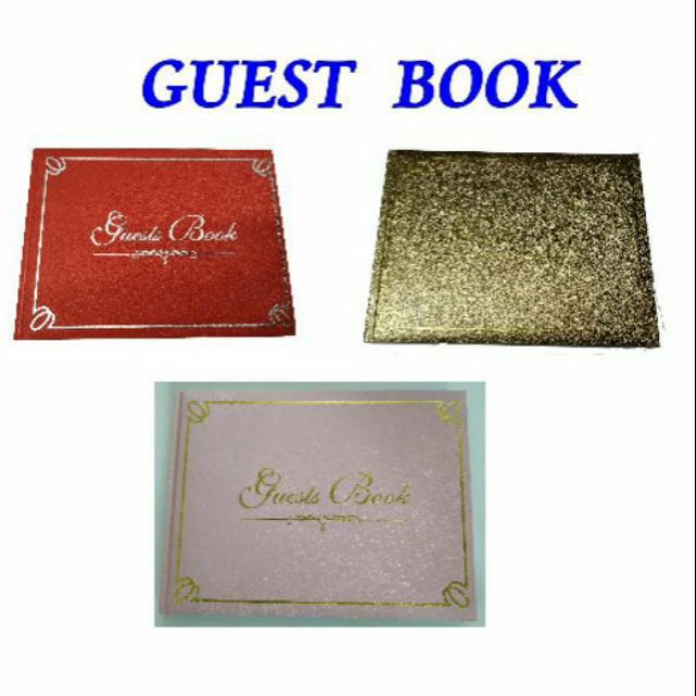 Guest Book signature kahwin (70+pages) Shopee Malaysia